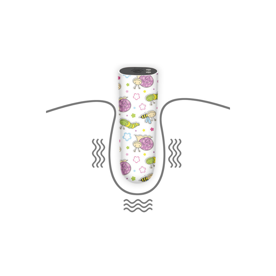 Rechargeable Snails Massager Kurşun Vibratör