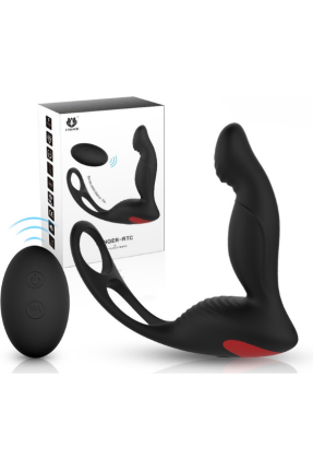 S-Hande Lenker Uzaktan Kumandalı Penis Halkası & Anal Plug