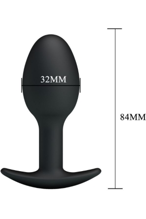 Special Anal Stimulation İçi Ağırlıklı Top Olan Anal Plug Tıkaç
