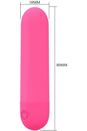 Stefan Mini Massager Bullet Vibratör Kırmızı