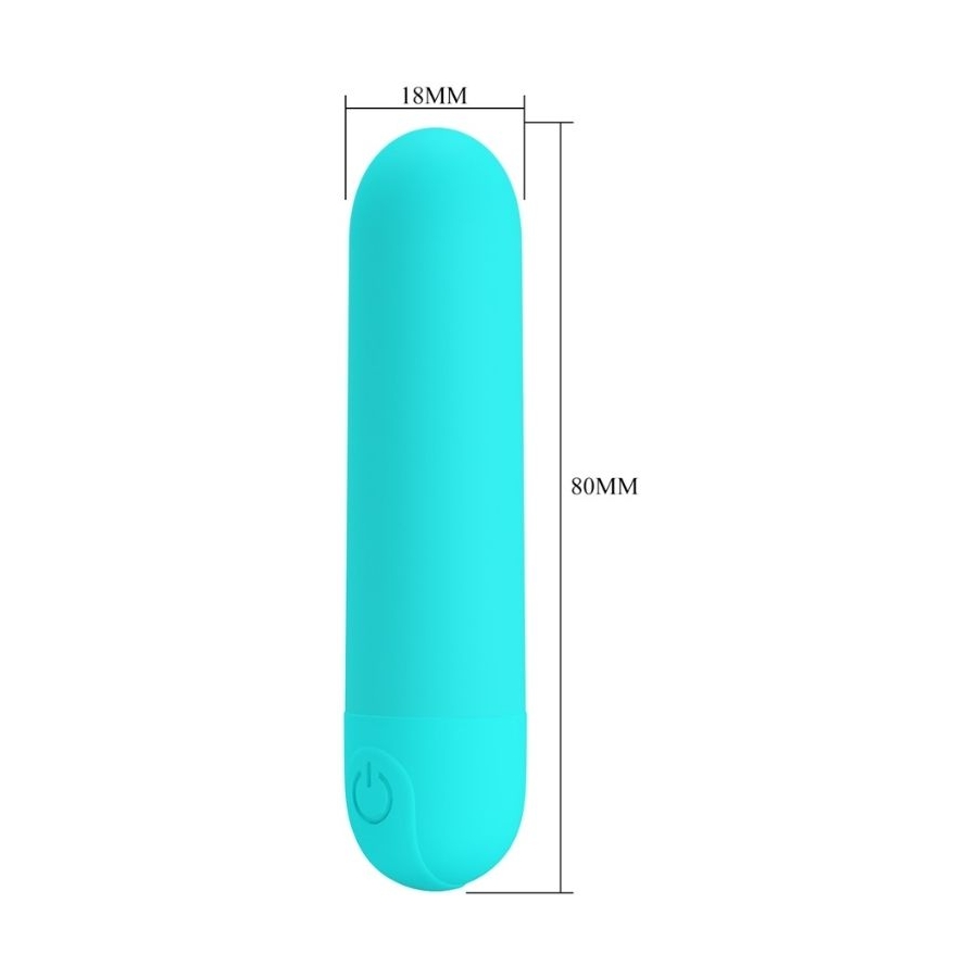 Stefan Mini Massager Bullet Vibratör Mavi
