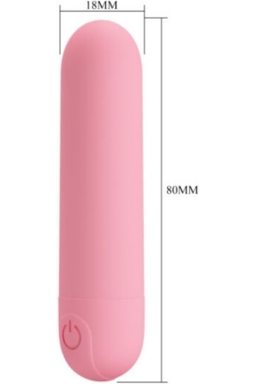 Stefan Mini Massager Bullet Vibratör Pembe