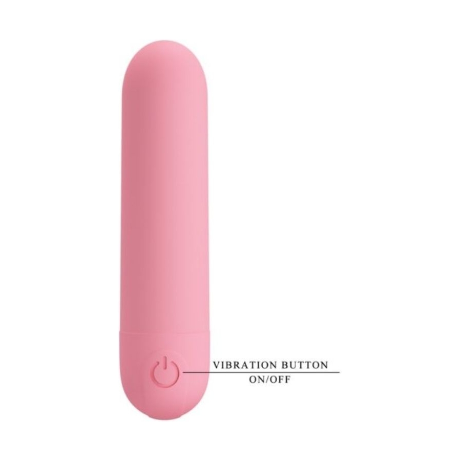 Stefan Mini Massager Bullet Vibratör Pembe