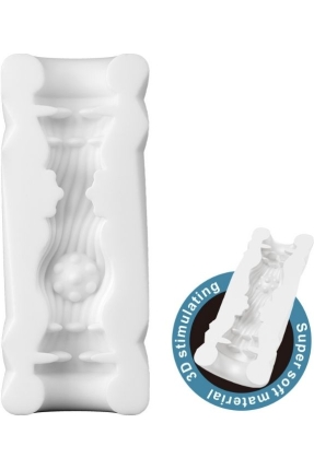Super Soft Material 3d Stimulating Jade Kola Kutusu Şeklinde Mastürbatör