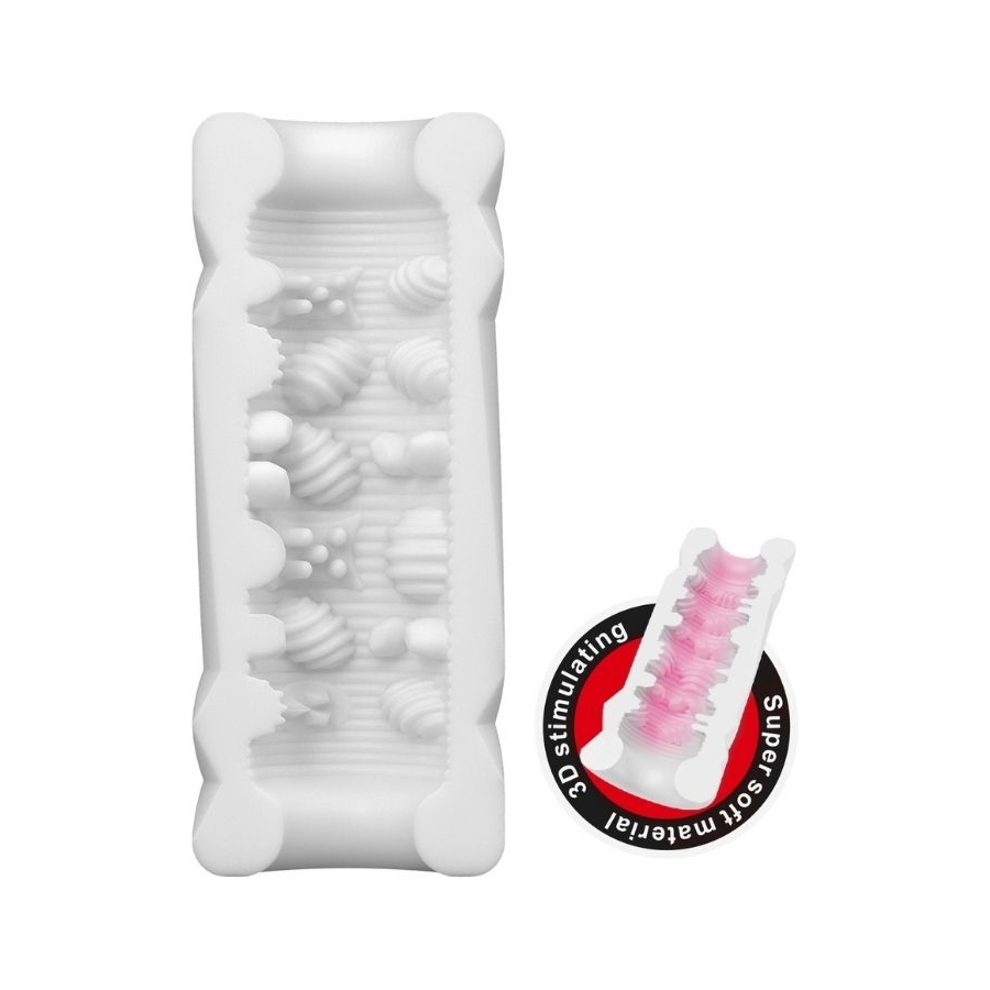 Super Soft Material 3d Stimulating Kiko Kola Kutusu Şeklinde Mastürbatör