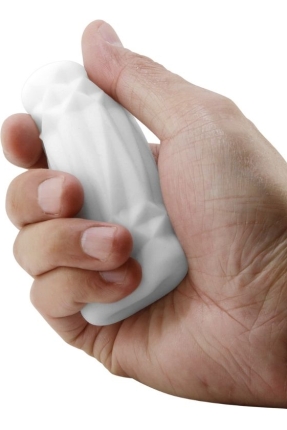 Super Soft Material 3d Stimulating Kola Kutusu Şeklinde Mastürbatör Mavi