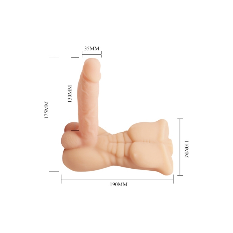 Censan Tempation Bigger Man Erkek Yarım Vücut Titreşimli