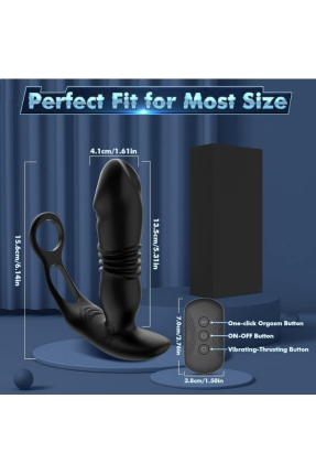 Uzaktan Kumandalı Otomatik Anal Plug – Çift Halkalı Model