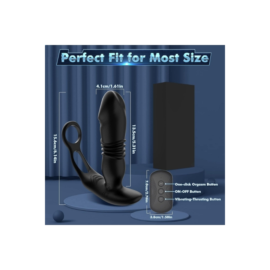 Uzaktan Kumandalı Otomatik Anal Plug – Çift Halkalı Model