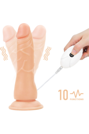 Vibrating Easy Strapon Seti Belden Bağlamalı
