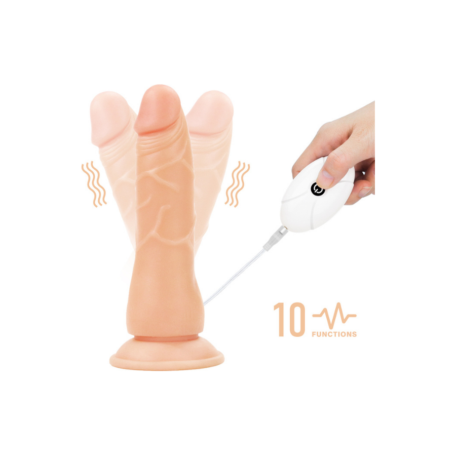 Vibrating Easy Strapon Set 7.5 İnç Belden Bağlamalı