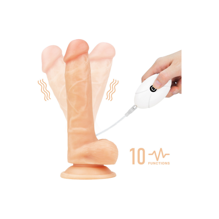 Vibrating Easy Strapon Set  7.5 İnç Belden Bağlamalı Model2