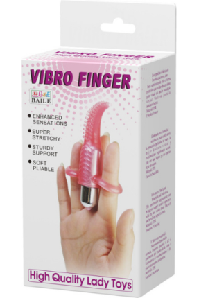 Vibro Finger 10 Titreşimli Teknolojik Vibratör Vajinal Klitoral Vibratör