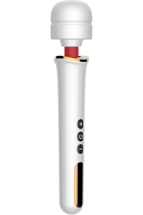 Şarj Edilebilir Beyaz Wand Masaj Aleti