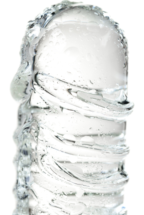 Sexus Glass, Cam Dildo, 21 cm