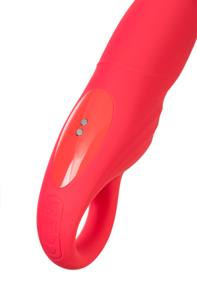 Flovetta Carnation Hareketli Başlıklı G Nokta Uyarıcılı Vibratör  – Pembe, 19 cm