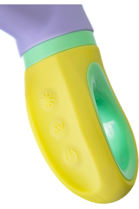 Flovetta Wisteria G Noktası ve Klitoral Uyarıcı Silikon Vibratör – Mor, 18,5 cm