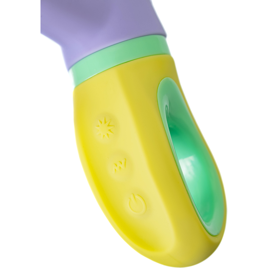 Flovetta Wisteria G Noktası ve Klitoral Uyarıcı Silikon Vibratör – Mor, 18,5 cm - Görsel 8