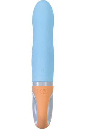 Flovetta Bluebell Silikon Titreşimli Vibratör – Mavi, 18,5 cm