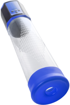 Sexus Men Expert Ragnar otomatik Penis Pompası, ABS plastik, Mavi, 29 cm