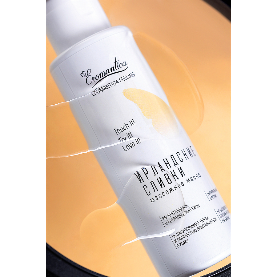 Eromantica «İrlanda kreması» krem aromalı masaj yağı, 110 ml - Görsel 6