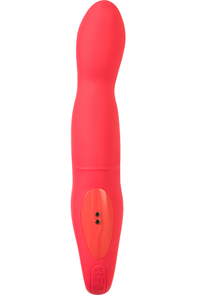 Flovetta Carnation Hareketli Başlıklı G Nokta Uyarıcılı Vibratör  – Pembe, 19 cm