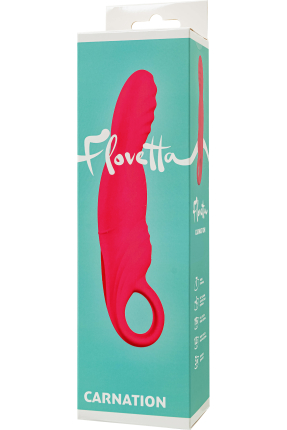 Flovetta Carnation Hareketli Başlıklı G Nokta Uyarıcılı Vibratör  – Pembe, 19 cm