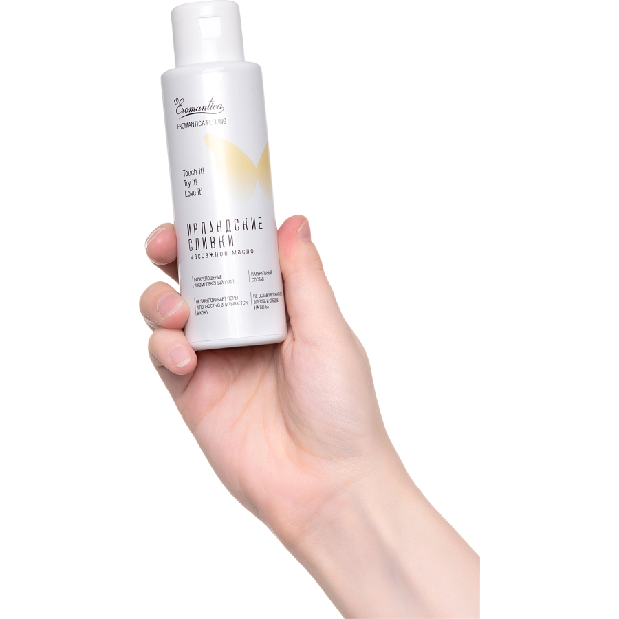 Eromantica «İrlanda kreması» krem aromalı masaj yağı, 110 ml - Görsel 4