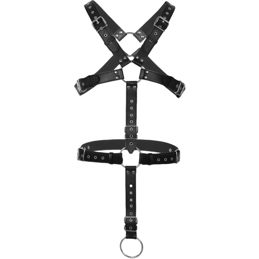 Penis Halkalı Body Harness