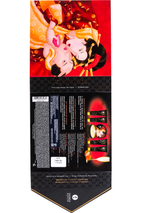 Shunga Geisha' Secret paketi, çilek ve şampanya
