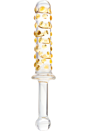 Double-Sided Glass Dildo, 25 cm
