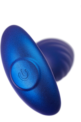 L’Eroina APP CLOSS Uygulama ve Kumanda Kontrollü Silikon Titreşimli Anal Vibratör – Mavi, 10,5 cm