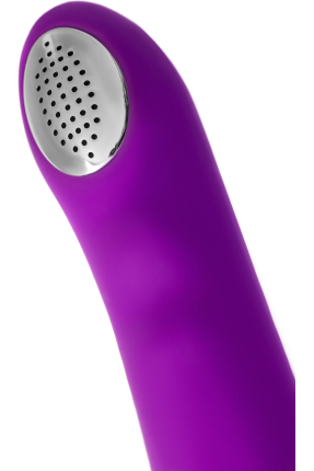 Wesea Silikon Titreşimli Duş Başlığı – Mor, 20,5 cm