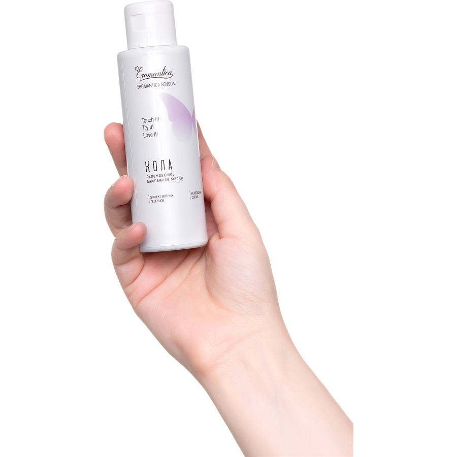 Eromantica "Canlandırıcı Kola" masaj yağı, 110 ml - Görsel 4