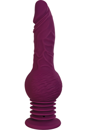 Striker Mini Seks Makinesi – Uzaktan Kumandalı, Silikon, Mor, 23,5 cm