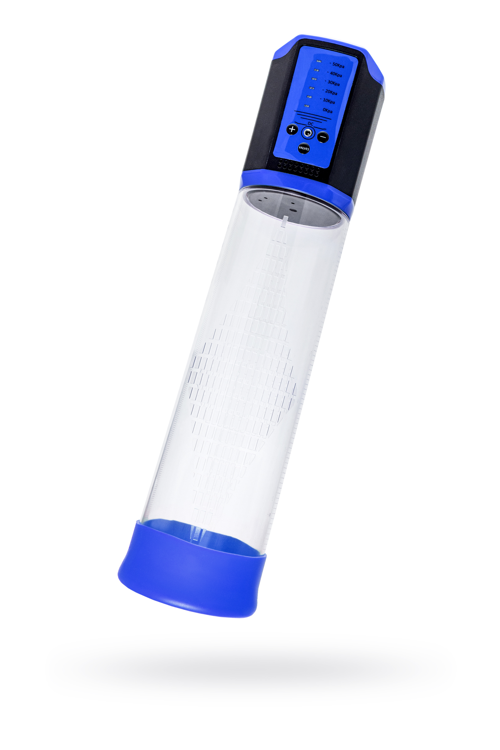 Sexus Men Expert Ragnar otomatik Penis Pompası, ABS plastik, Mavi, 29 cm