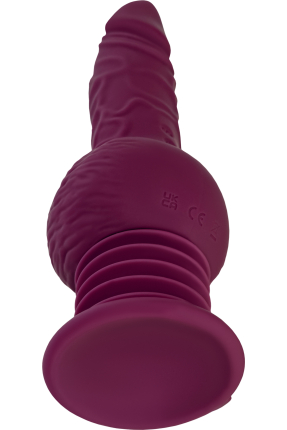 Striker Mini Seks Makinesi – Uzaktan Kumandalı, Silikon, Mor, 23,5 cm