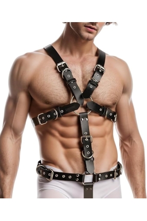 Penis Halkalı Body Harness