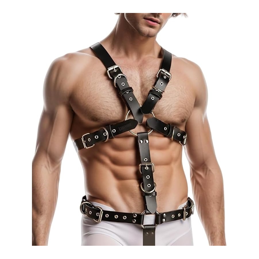 Penis Halkalı Body Harness