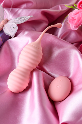 Eromantica 2'si 1 arada ZEFYR Mini Vibratör Silikon, pembe, 17,3 cm
