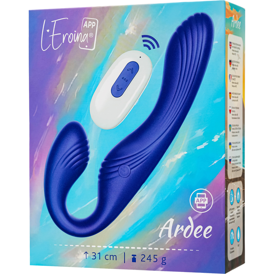 L’Eroina APP Ardee Strap-On – Uygulama ve Kumanda Kontrollü, 31 cm - Görsel 12
