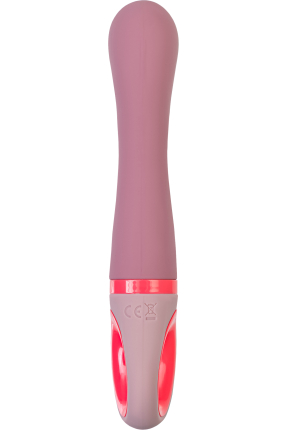 Flovetta Rose Silikon Titreşimli Vibratör – Pembe, 19 cm