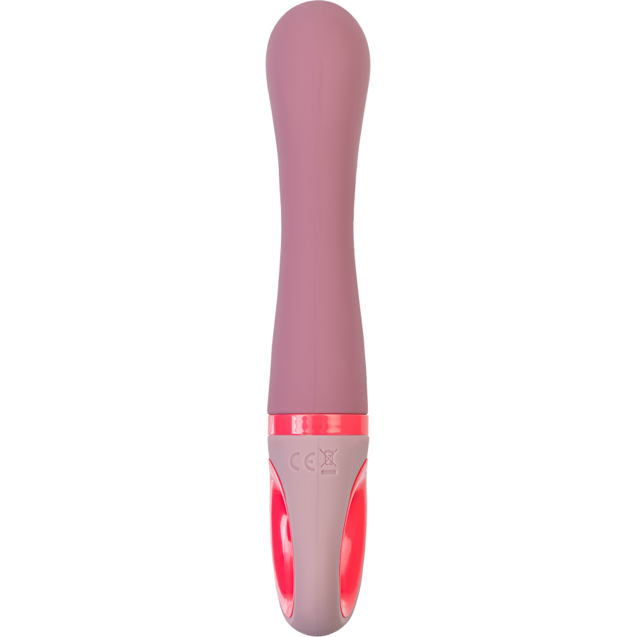 Flovetta Rose Silikon Titreşimli Vibratör – Pembe, 19 cm - Görsel 3