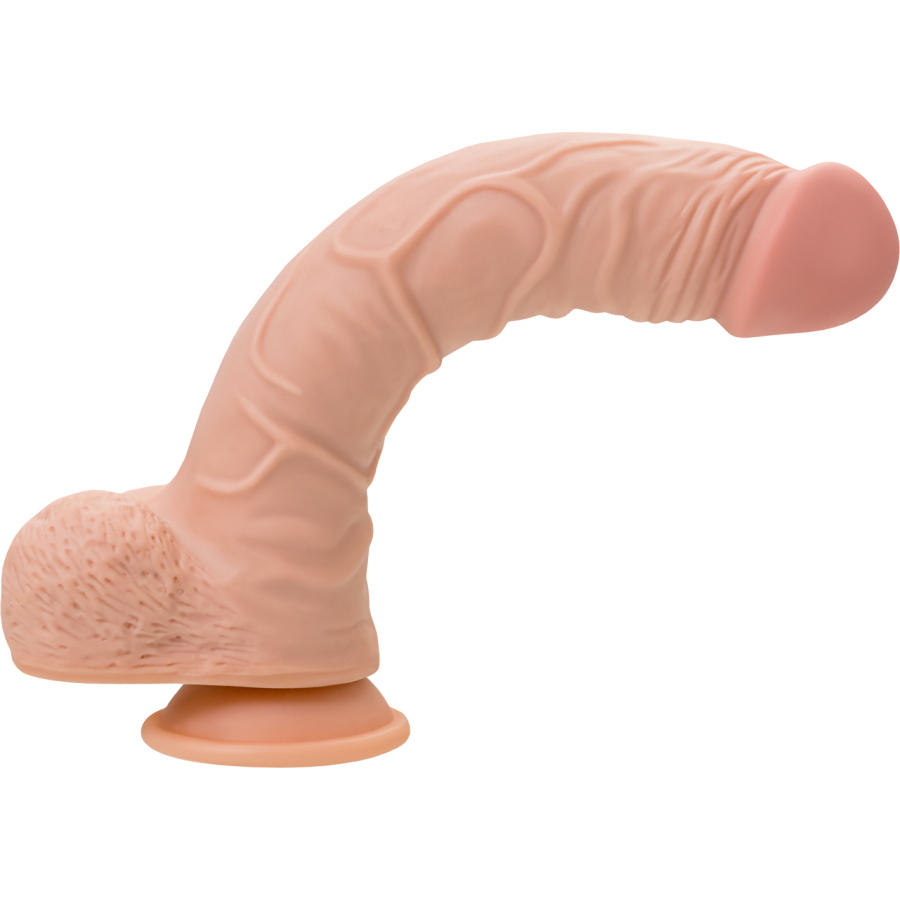 My Idol Kıkırdaklı Gerçekçi Dildo – TPE, Ten Rengi, 28,5 cm - Görsel 5