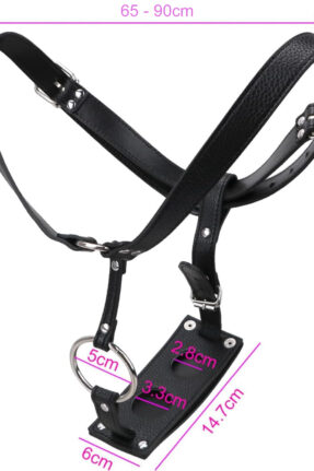 Triple Strap-On Harness