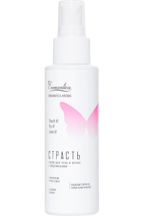 Eromantica "Tutku" için vücut ve saç spreyi, 110 ml