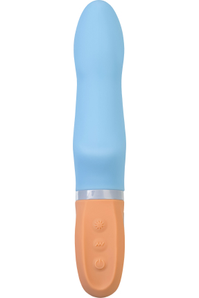 Flovetta Bluebell Silikon Titreşimli Vibratör – Mavi, 18,5 cm
