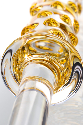 Double-Sided Glass Dildo, 25 cm