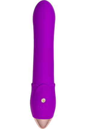Wesea Silikon Titreşimli Duş Başlığı – Mor, 20,5 cm