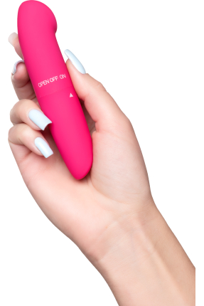 Eromantica Juice vibratör, ABS plastik, Pembe, 12 cm
